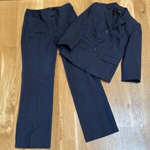 Nine West Blue Suit Classic Elegance